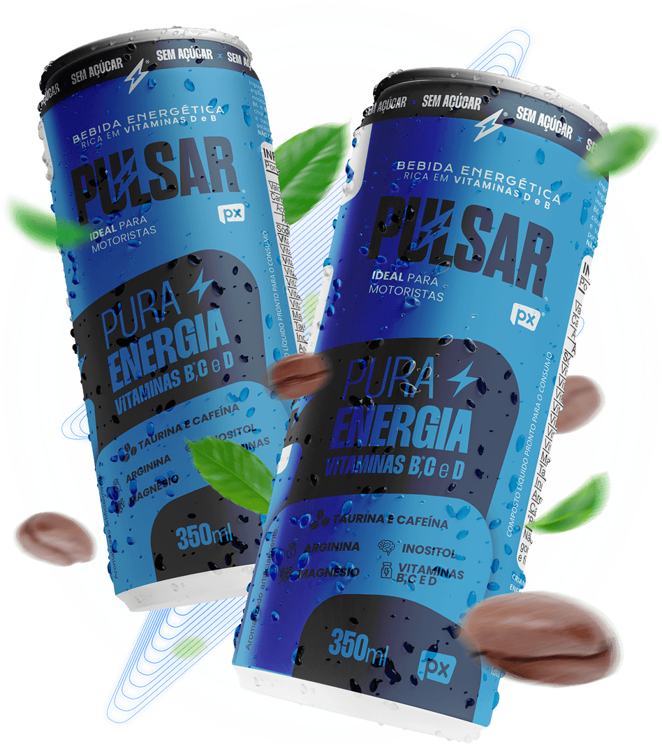 Latas de Energético Pulsar